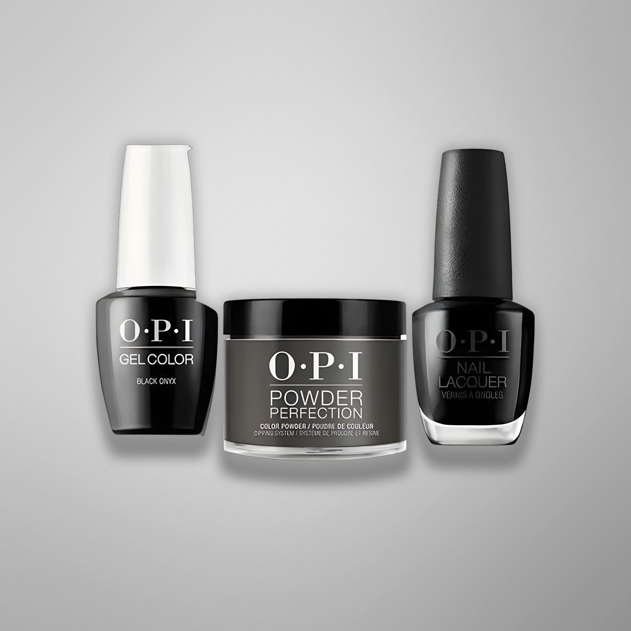OPI Trio - Black Onyx T02