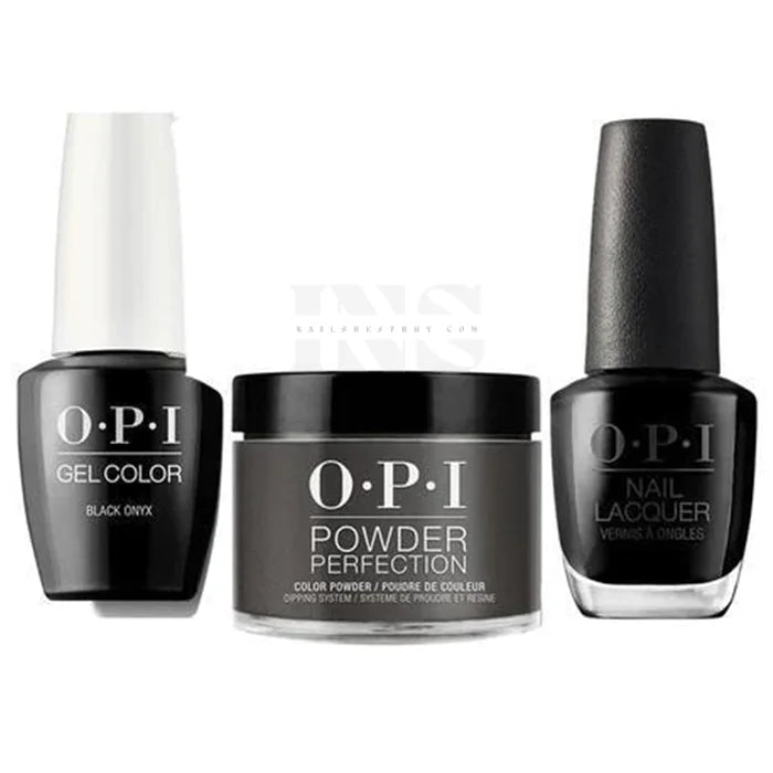 OPI Trio - Black Onyx T02