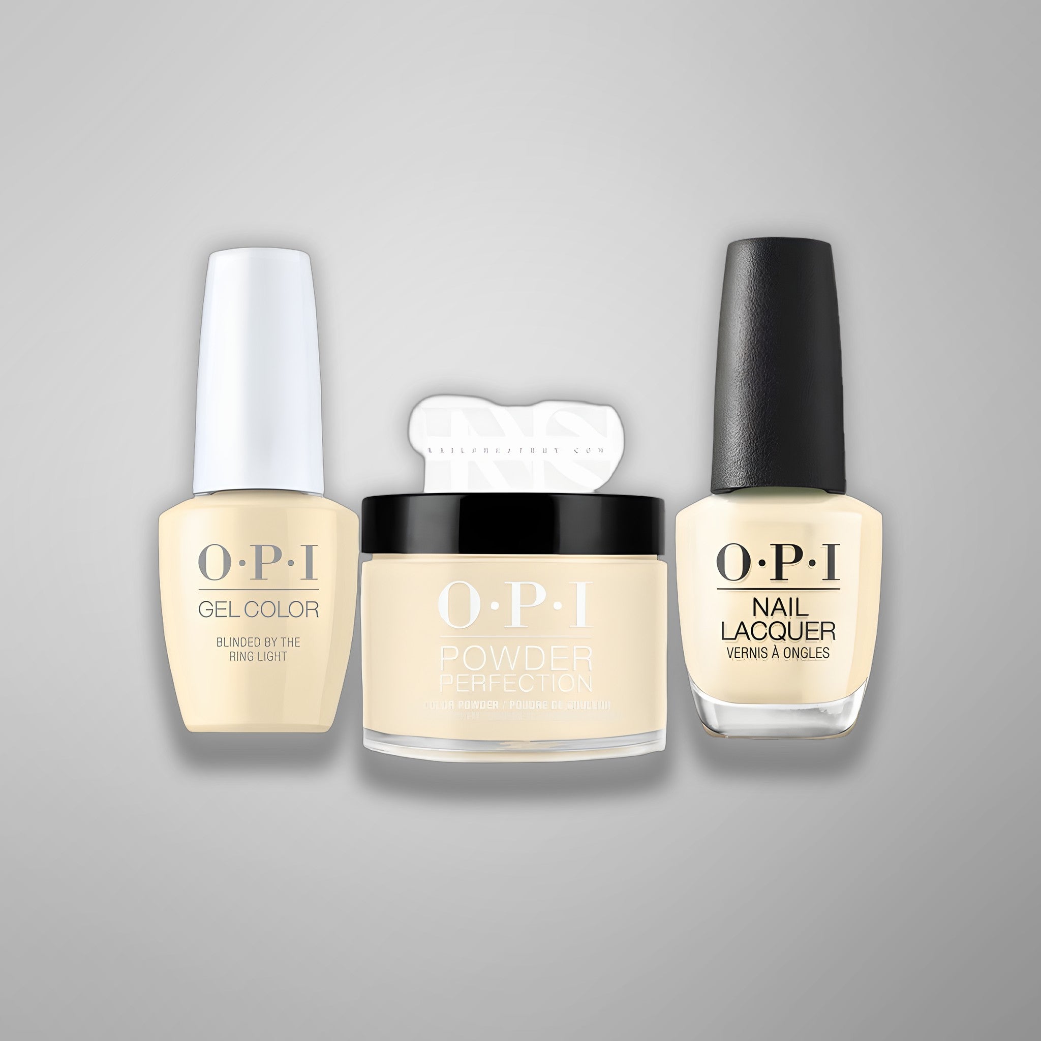 OPI Trio - Blinded By The Ring Light S003