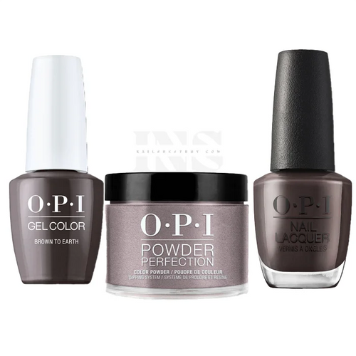 OPI Trio - Brown to Earth F004