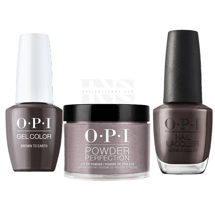 OPI Trio - Brown to Earth F004 - Trio