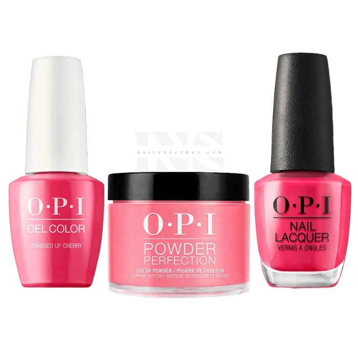 OPI Trio - Charged Up Cherry B35 - Trio