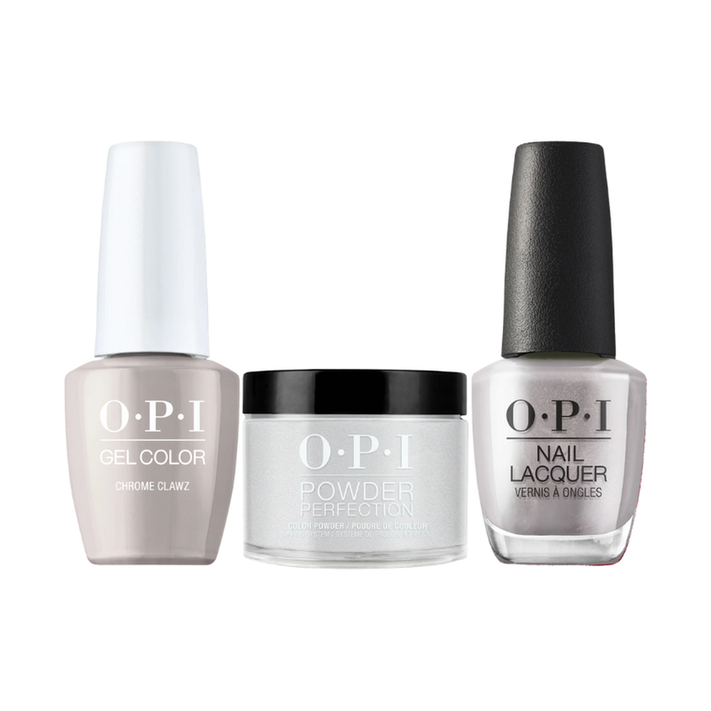 Opi trio - chrome clawz f024 - nail polishes