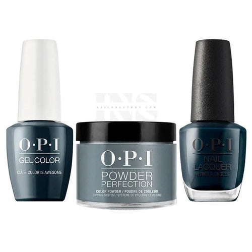 OPI Trio - CIA Color IS  Awesome W53
