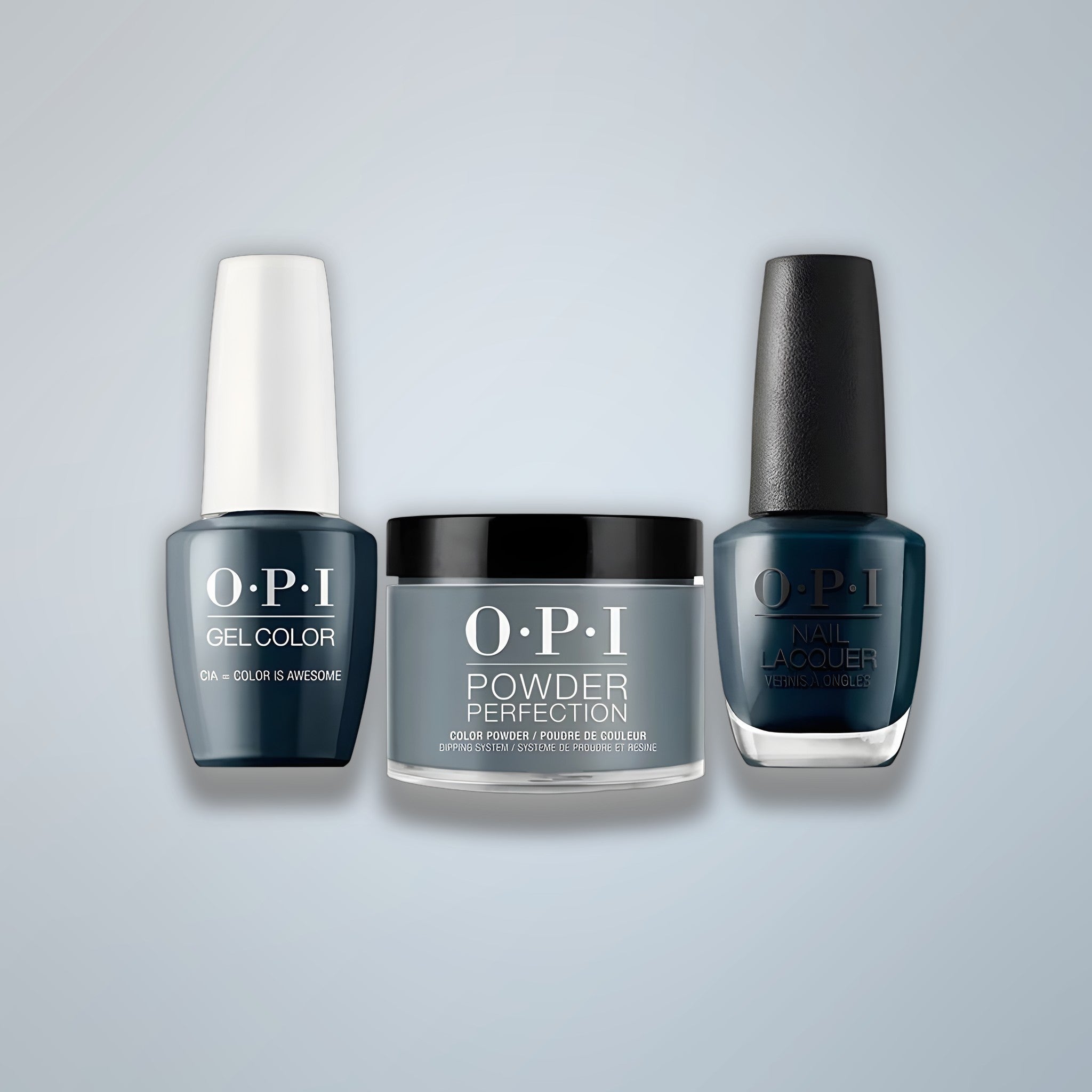 OPI Trio - CIA Color IS  Awesome W53