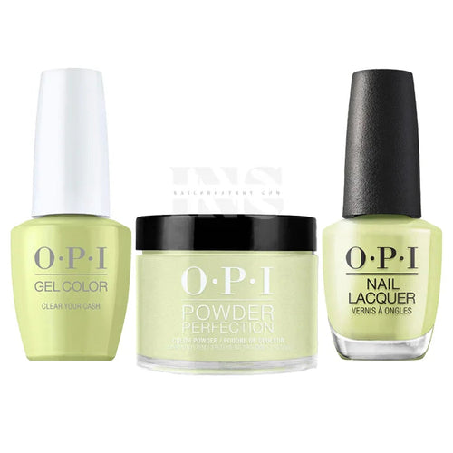OPI Trio - Clear Your Cash S005