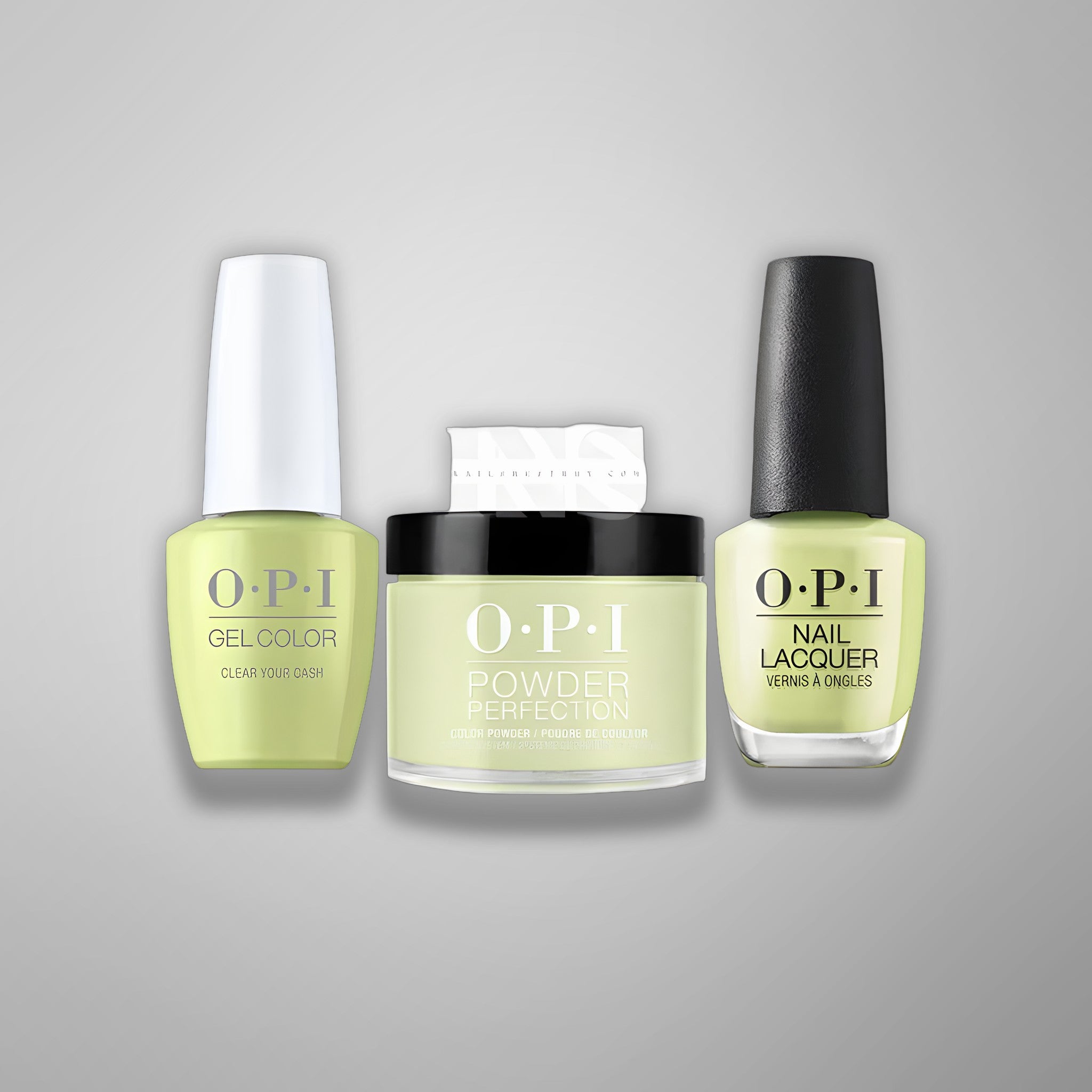 OPI Trio - Clear Your Cash S005