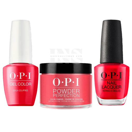 OPI Trio - Coca-Cola Red C13