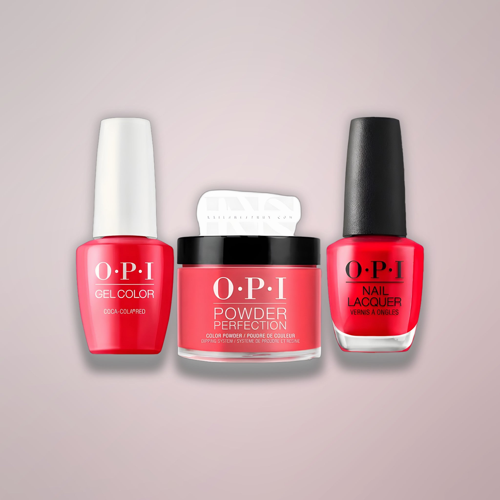 OPI Trio - Coca-Cola Red C13