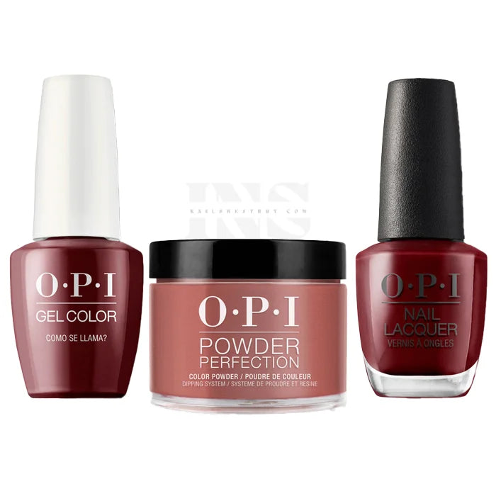 OPI Trio - Como Se Llama? P40 - Trio