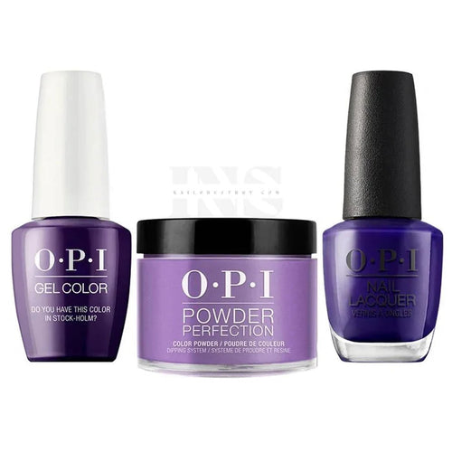 OPI Trio - Do You Have This  Color in Stock-holm? N47