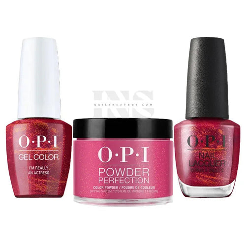 OPI Trio - Drama At La Scala MI04 - Nail Trio