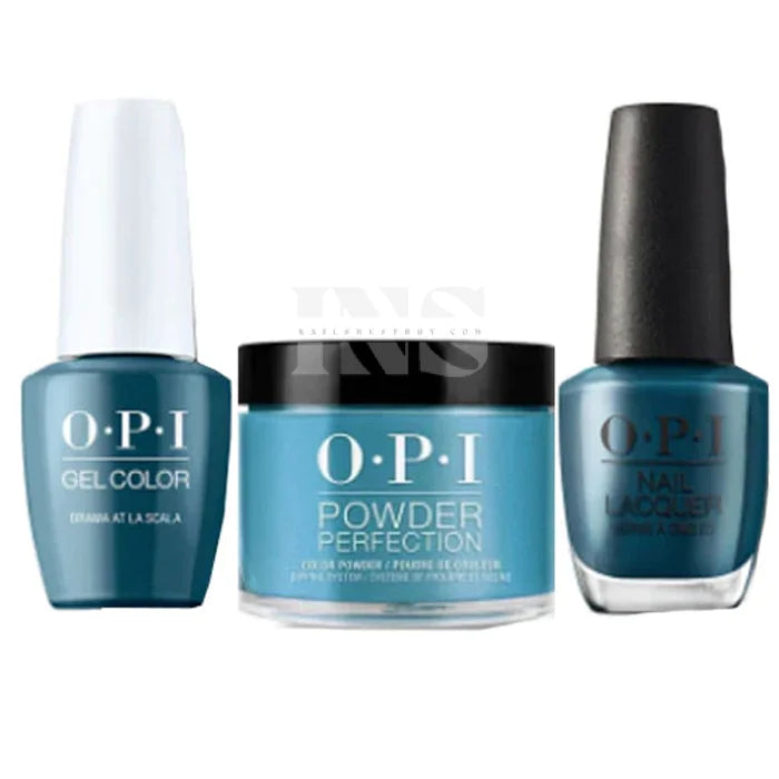 OPI Trio - Drama At La Scala MI04 - Nail Trio