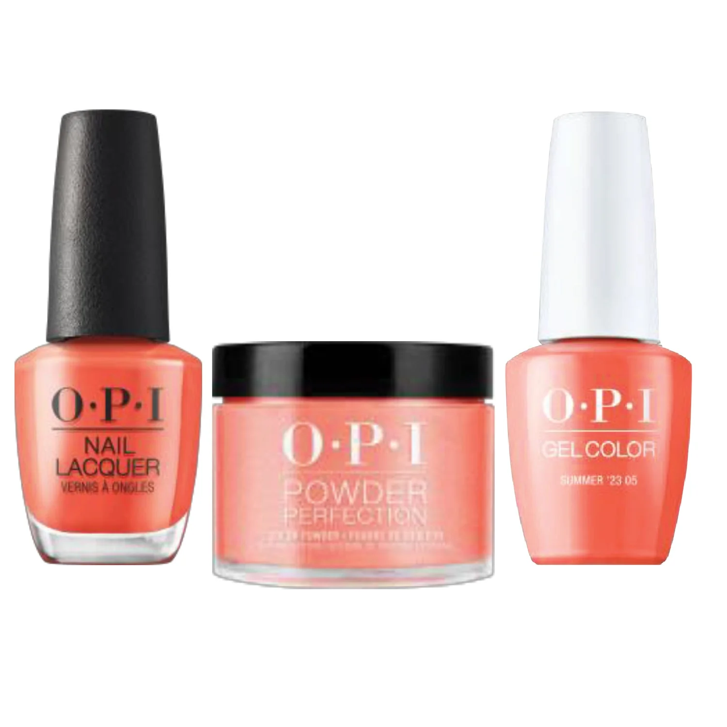 Opi trio - flex on the beach p005 - nail polish
