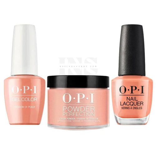 OPI Trio - Freedom of Peach W59