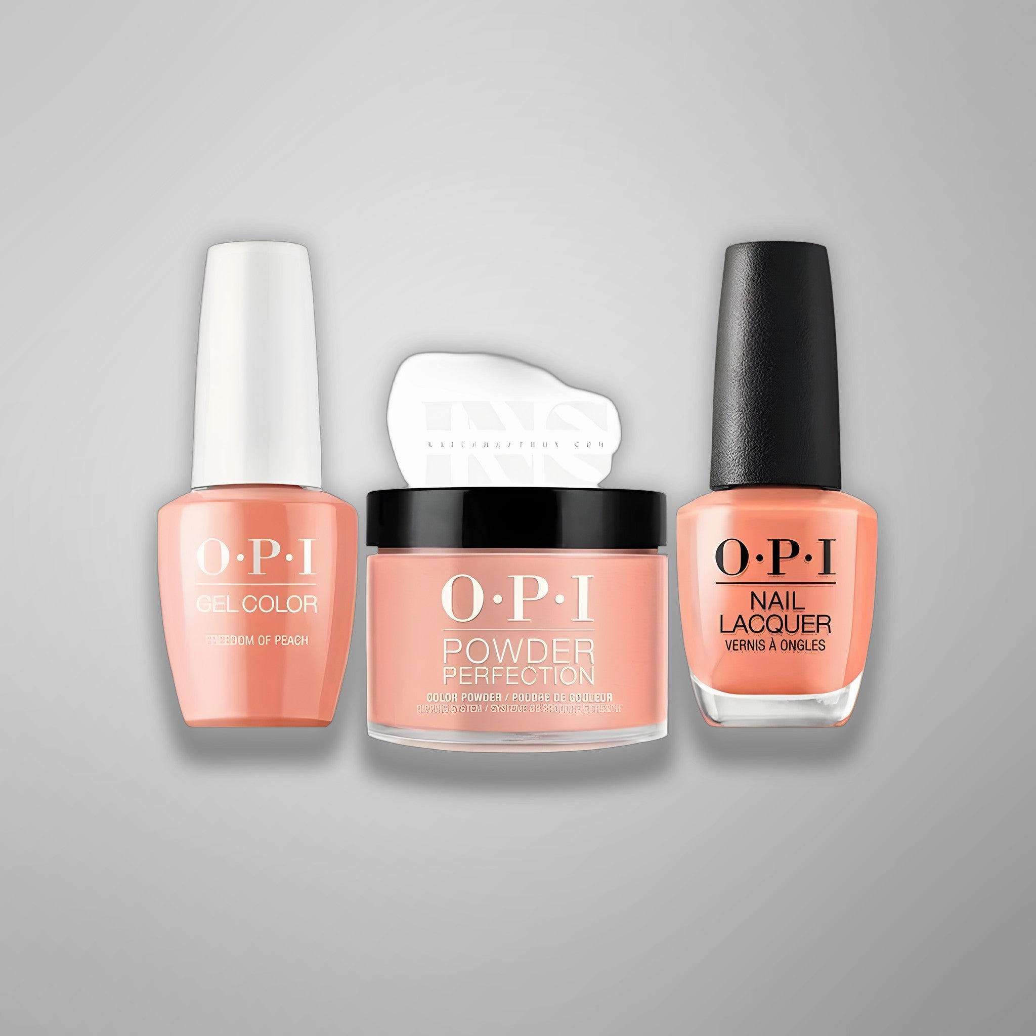 OPI Trio - Freedom of Peach W59