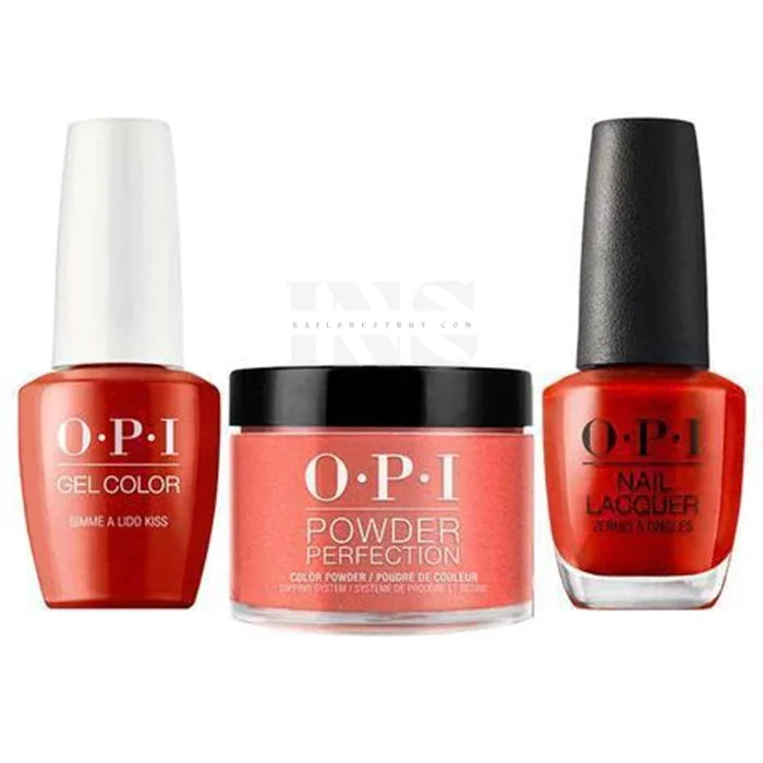 OPI Trio - Gimme a Lido Kiss V30 - Nail Trio