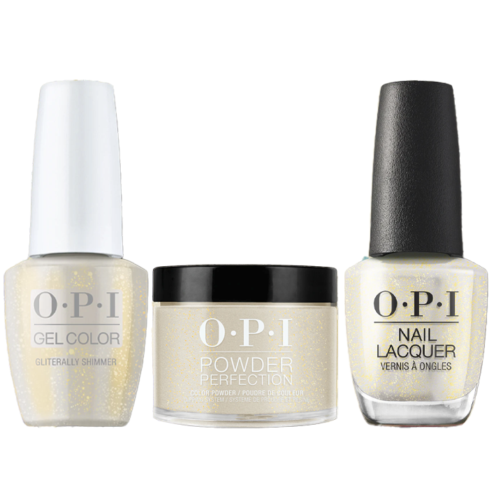 Opi trio - gliterally shimmer s021 - nail trio