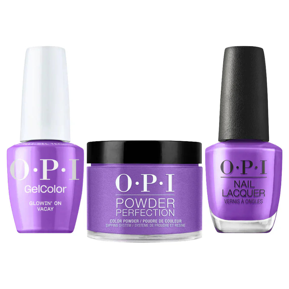 Opi trio - glowin’ on vacay s073 - trio