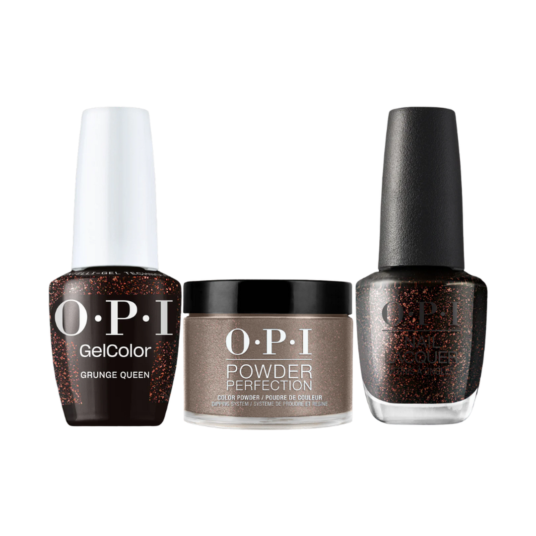 Opi trio - grunge queen f035 - nail polishes