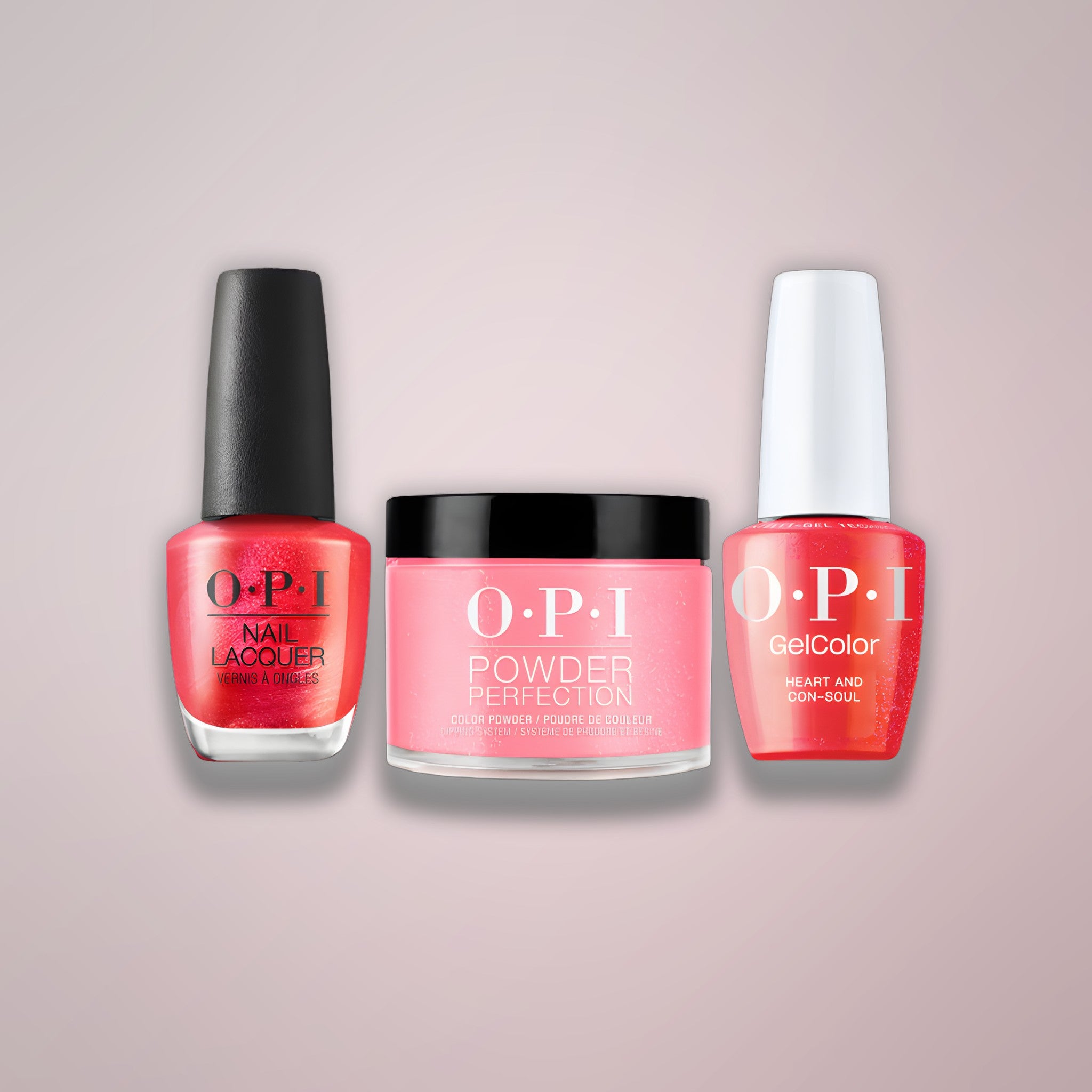 OPI Trio - Heart and Con-soul D55