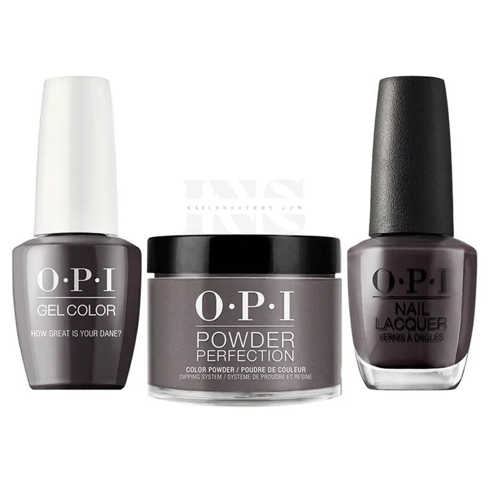 OPI Trio - How Great Is Your Dane? N44