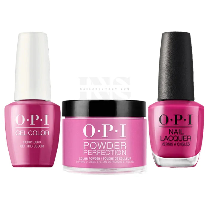 OPI Trio - Hurry-juku Get This Color! T83