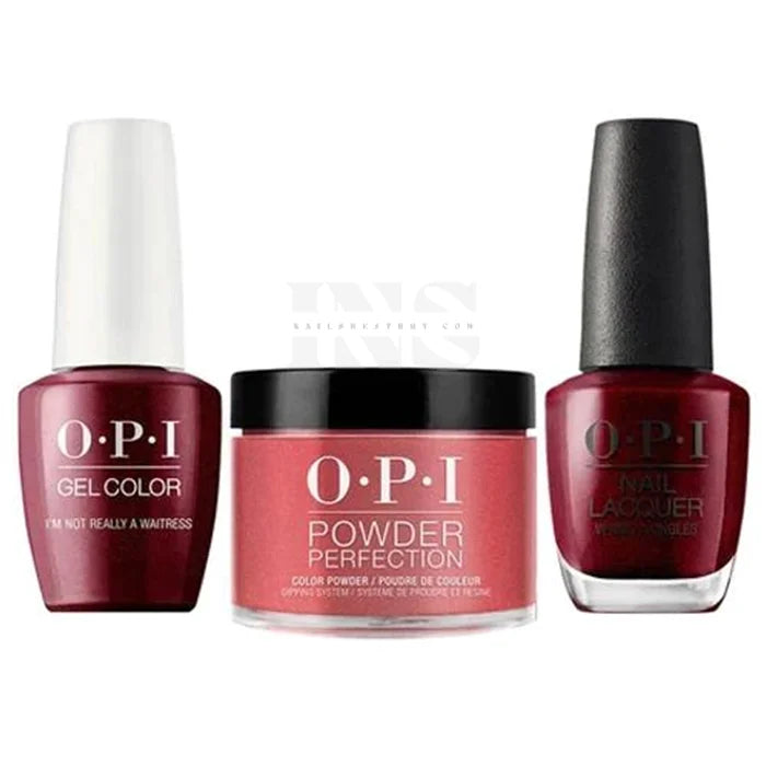 OPI Trio - I’m Not Really a Waitress H08