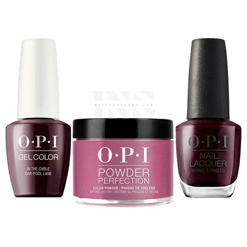 OPI Trio - In the Cable Car-pool Lane F62