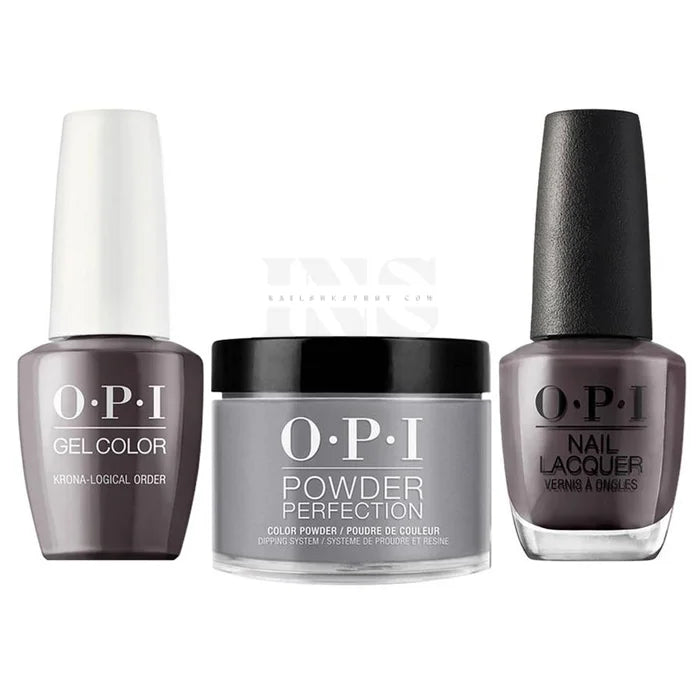 OPI Trio - Krona-logical Order I55