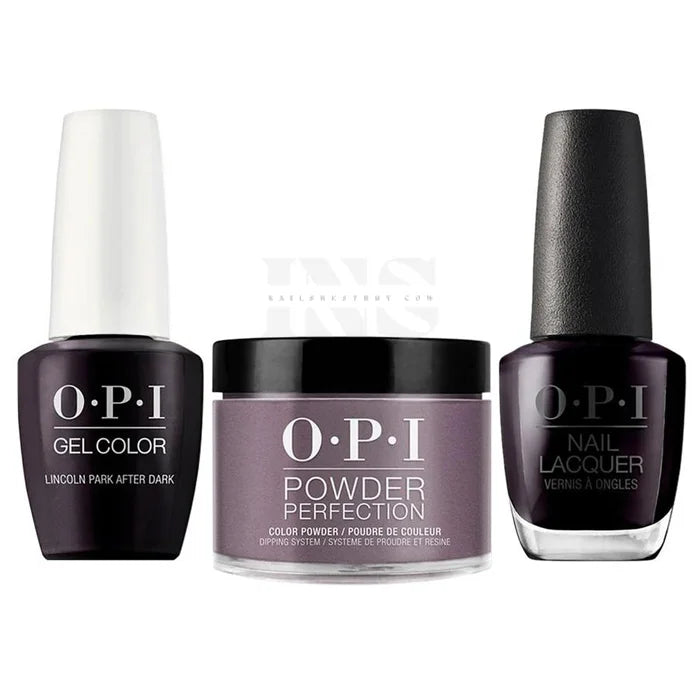 OPI Trio - Lincoln Park After Dark W42 - Nail Trio