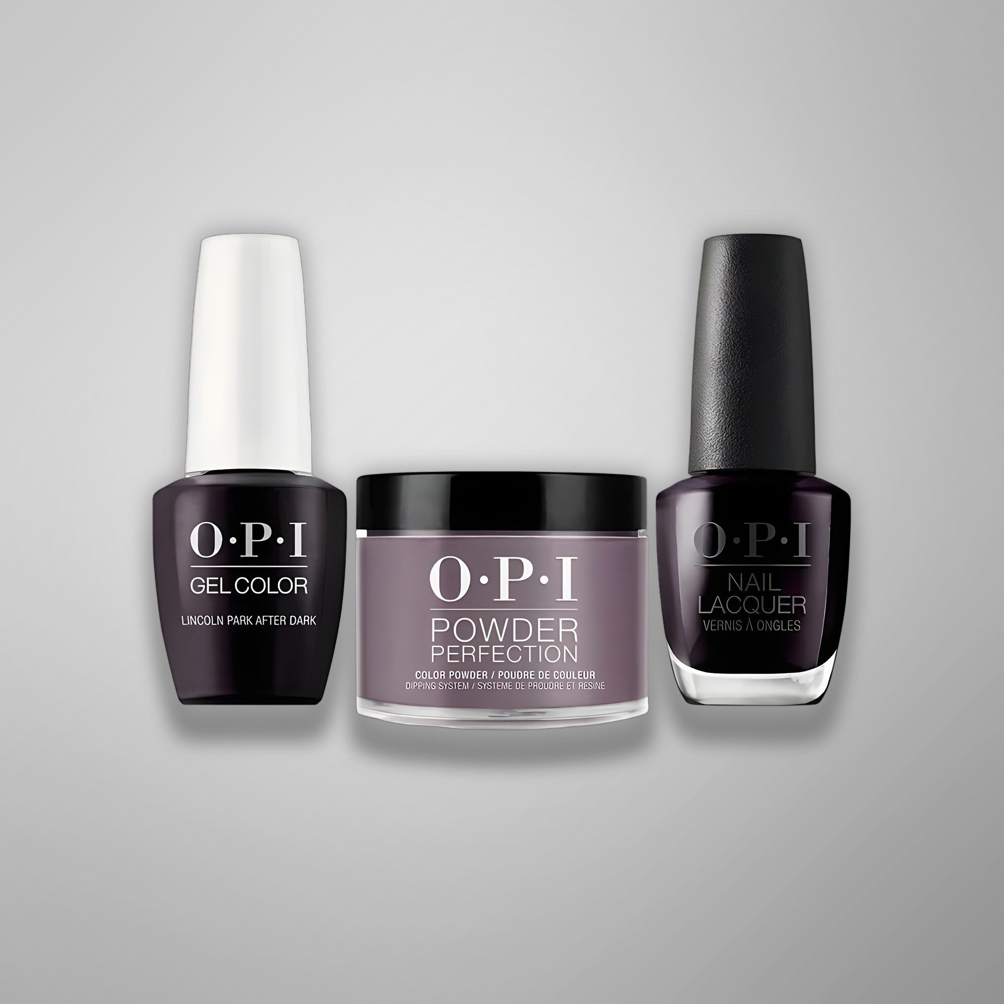 OPI Trio - Lincoln Park After Dark W42