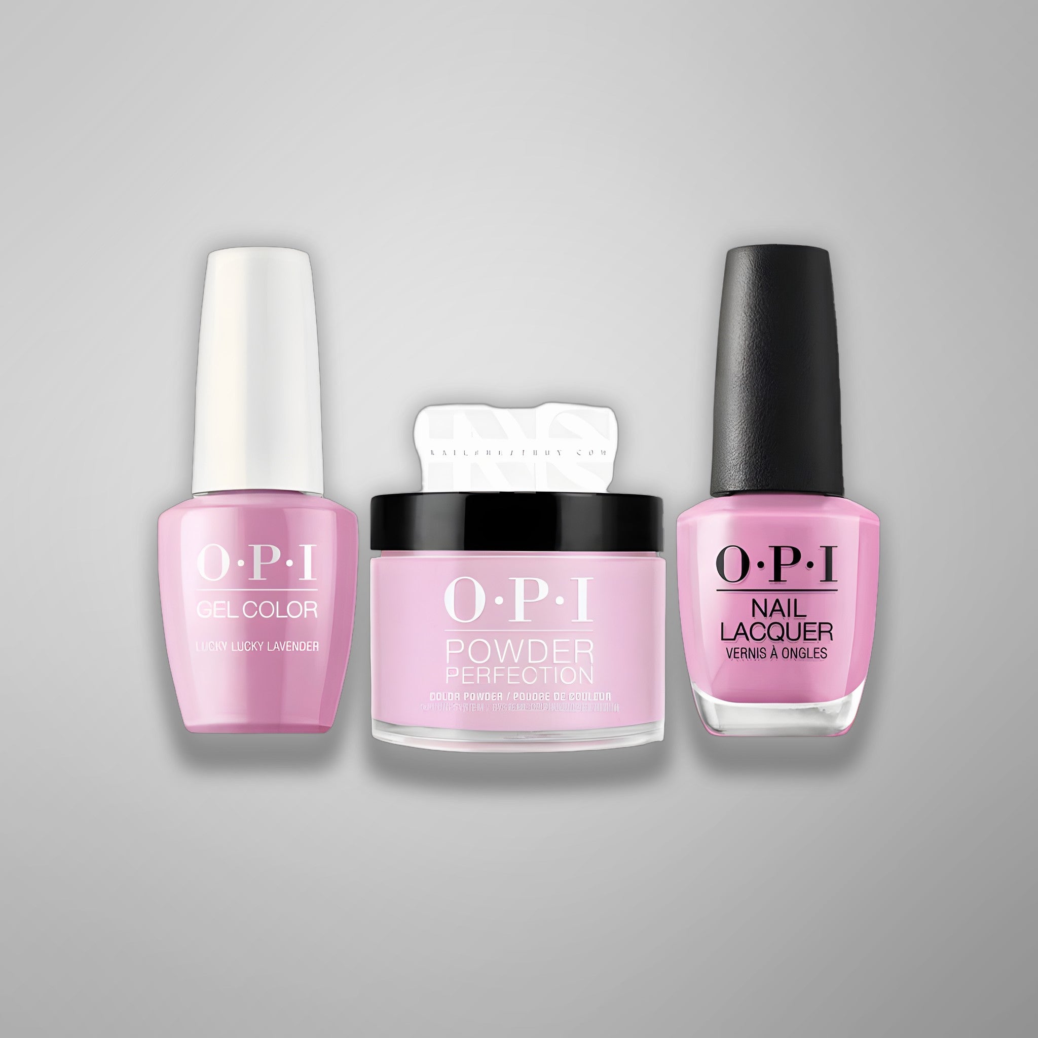 OPI Trio - Lucky Lucky Lavender H48