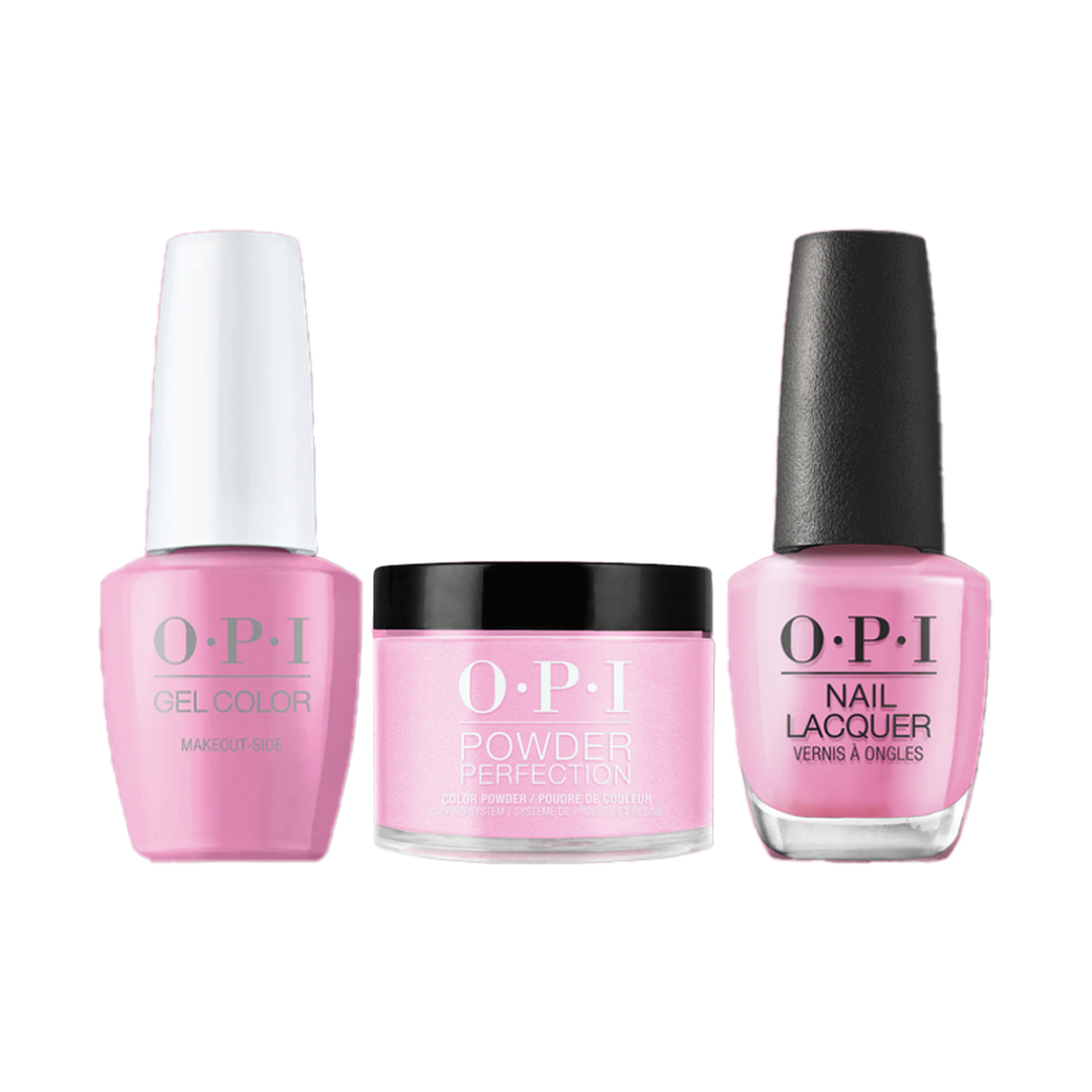 Opi trio - makeout-side p002 - nail polish
