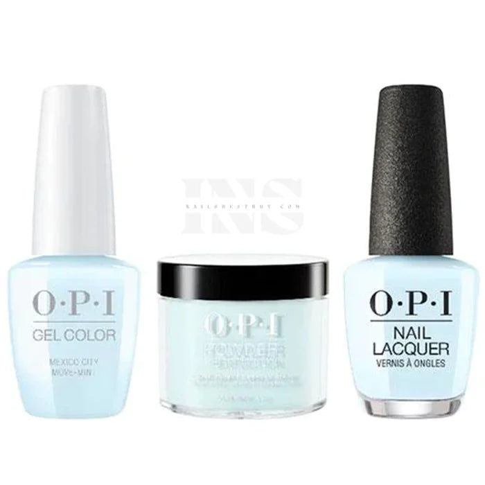 OPI Trio - Mexico City Move-mint M83