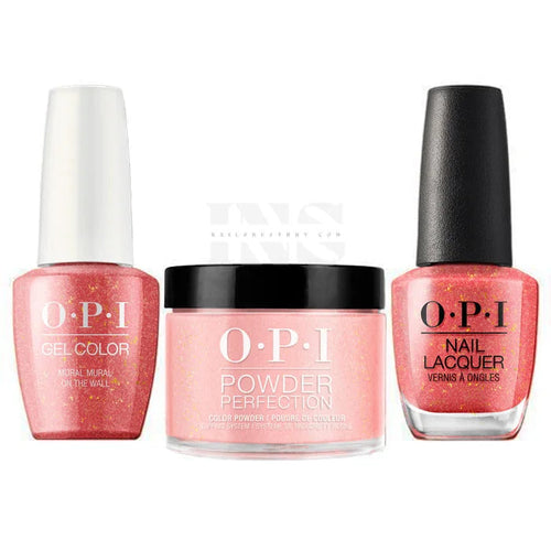 OPI Trio - Mural Mural on the Wall M87