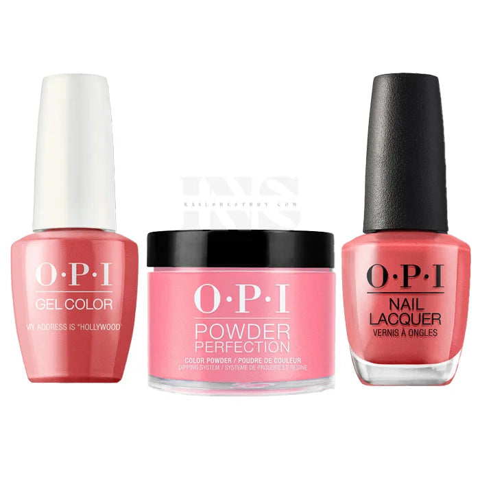 OPI Trio - My Address Is Hollywood T31 - Nail Trio