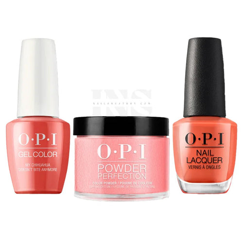 OPI Trio - My Chihuahua Doesn't Bit Anymore M89