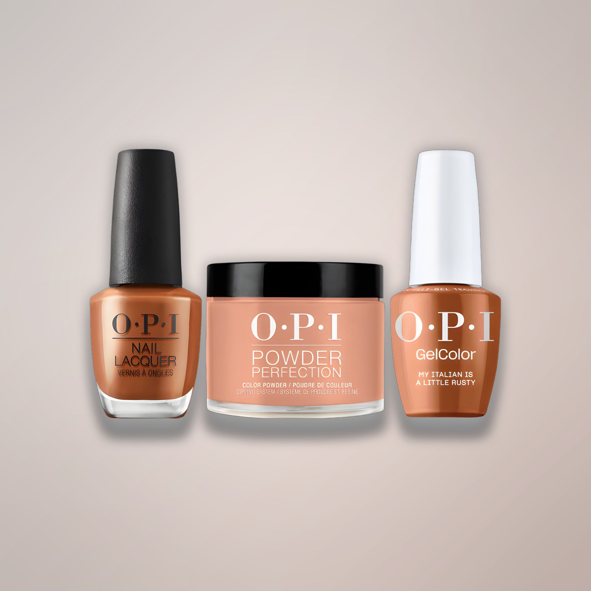 OPI Trio - My Italian Is A Little Rusty MI03