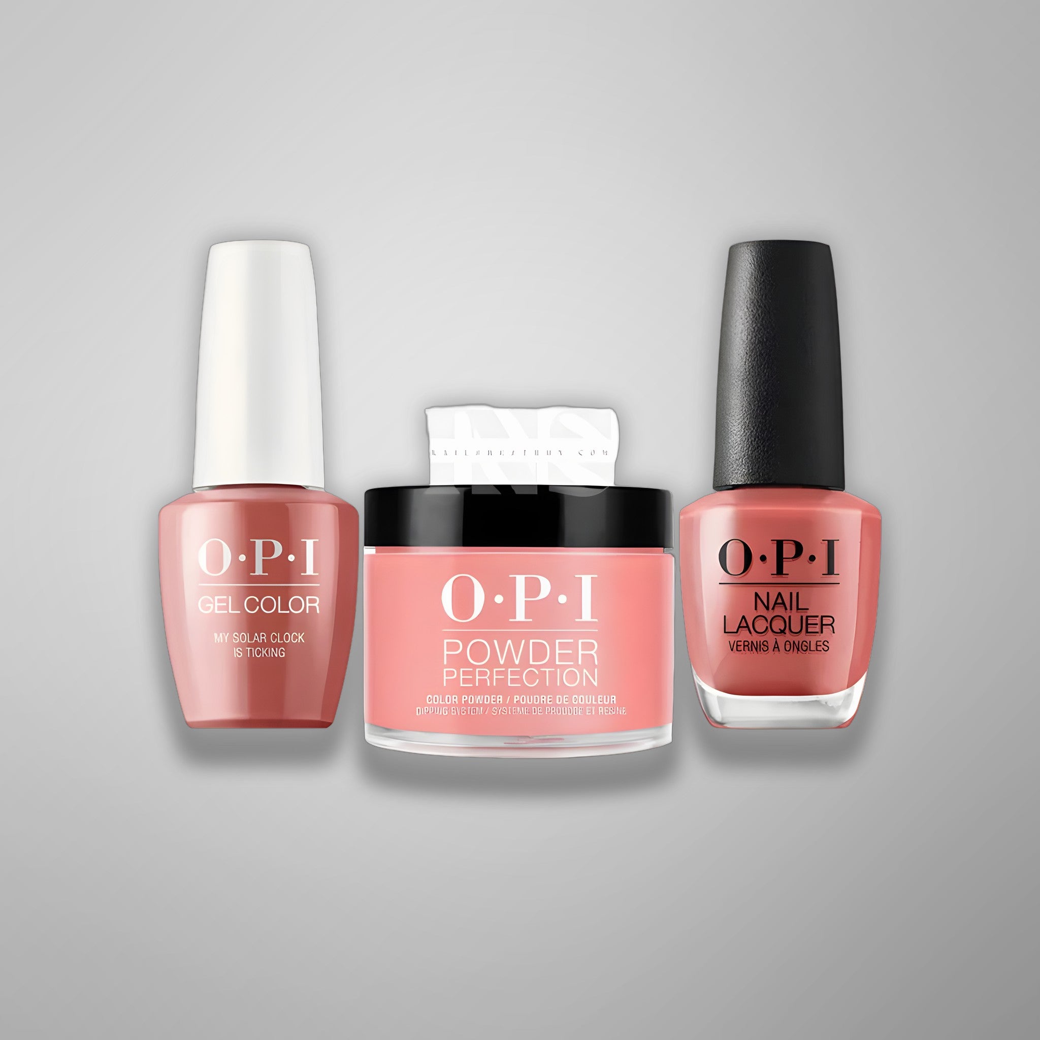 OPI Trio - My Solar Clock Is Ticking P38