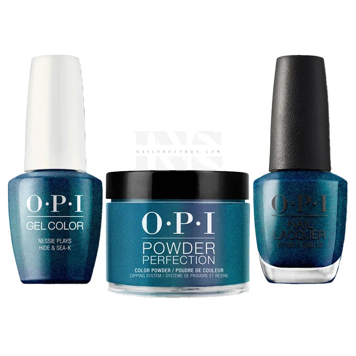 OPI Trio - Nessie Plays Hide & Sea-K U19 - Nail Trio