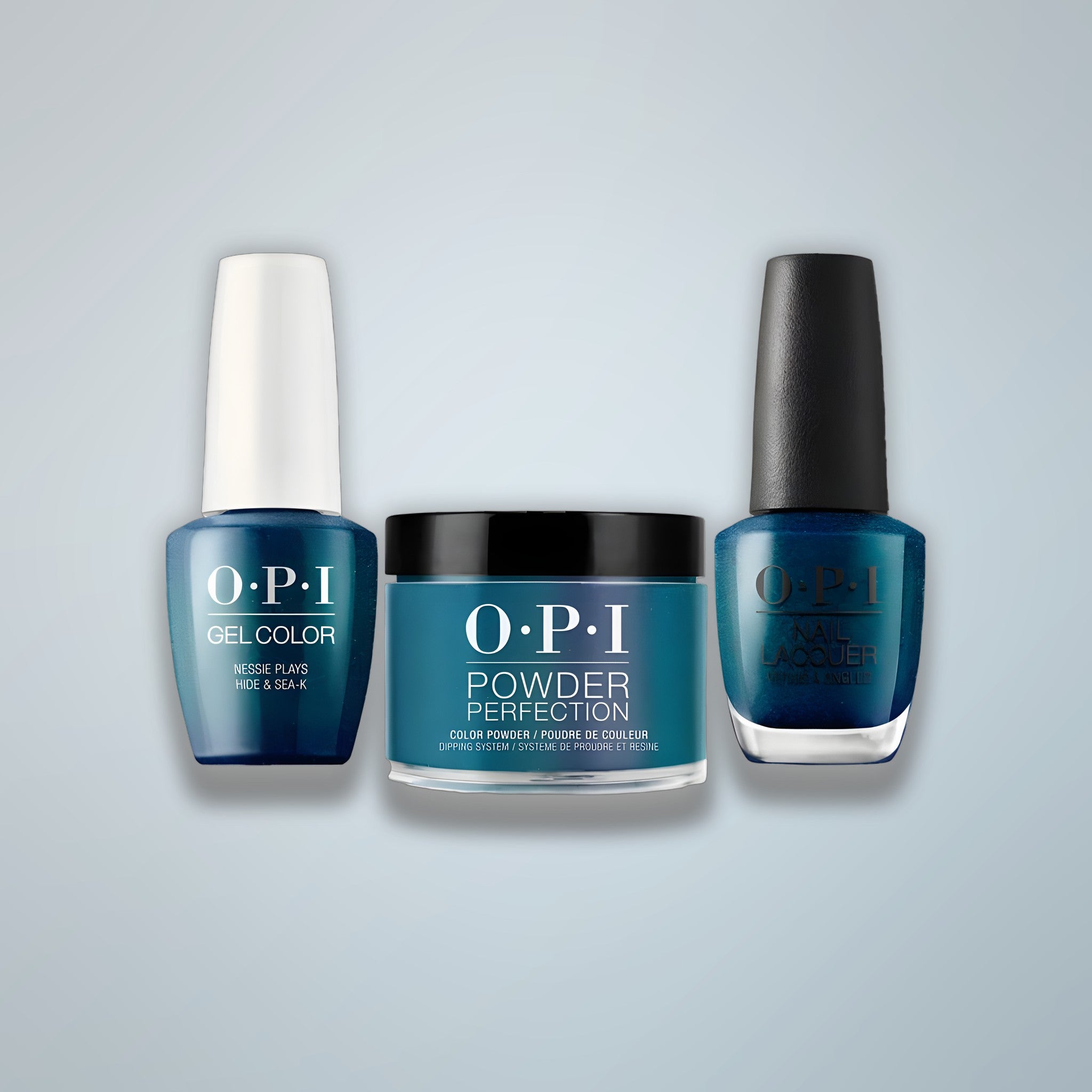OPI Trio - Nessie Plays Hide & Sea-K U19