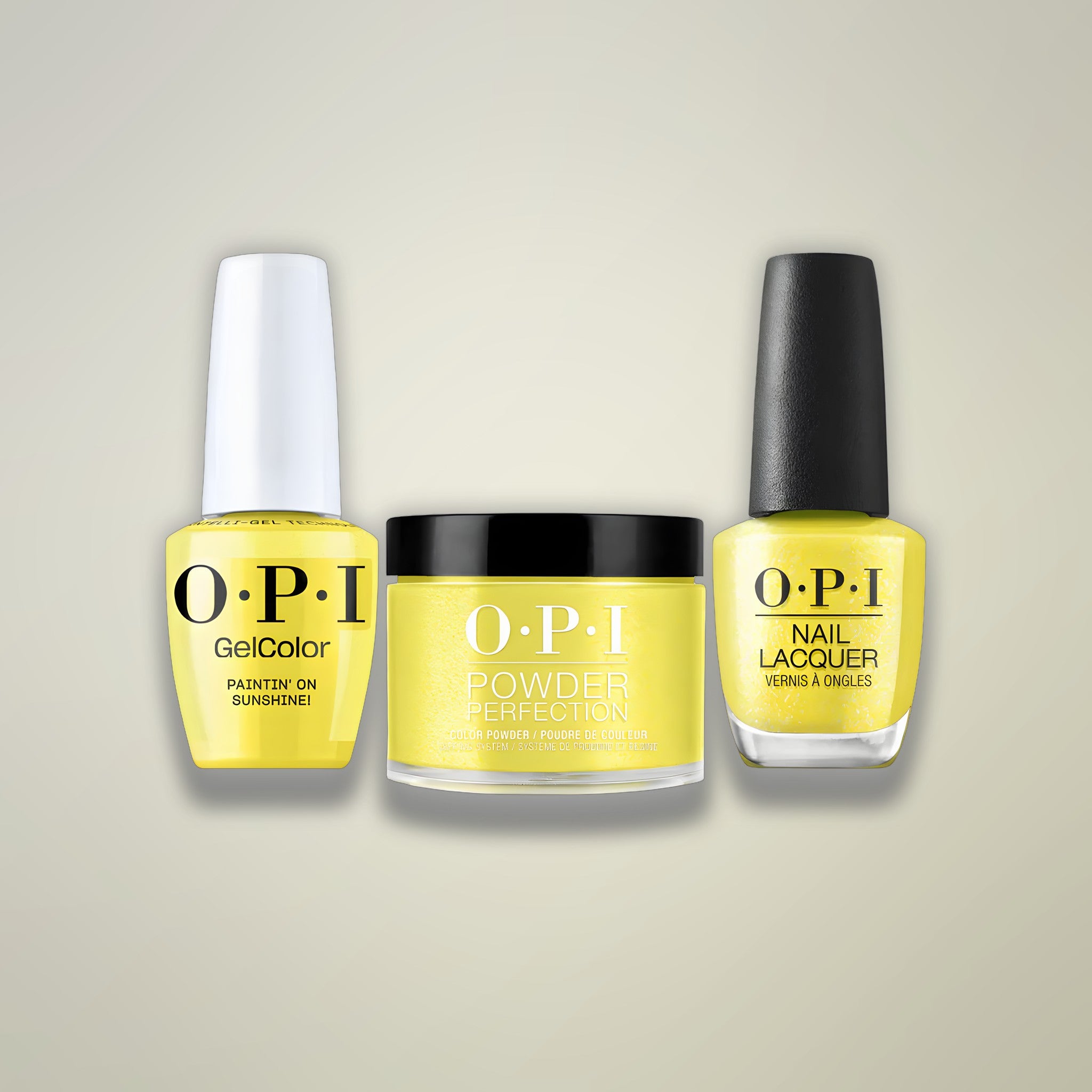 OPI Trio - Paintin' on Sunshine! S079