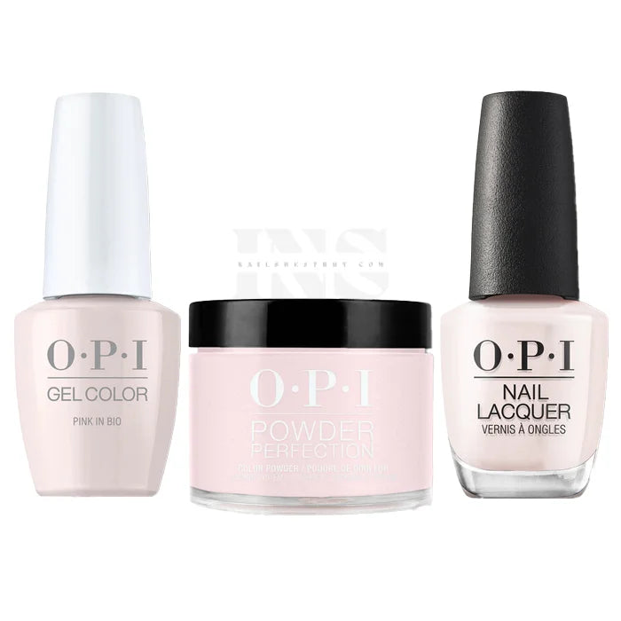 OPI Trio - Pink in Bio S001