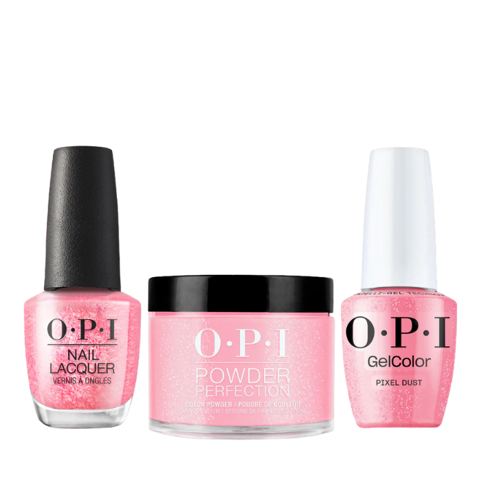 Opi trio - pixel dust d51 - trio