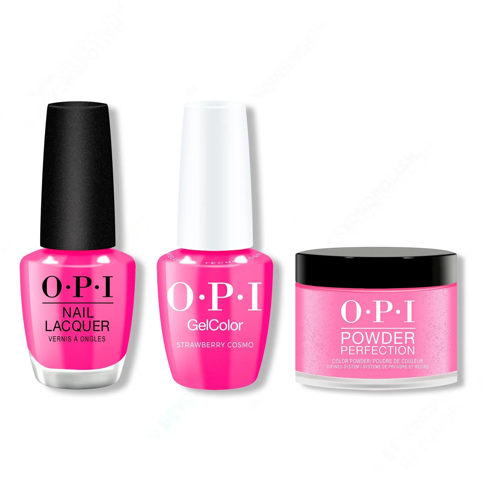 Opi trio - pompeii pink s067 - trio
