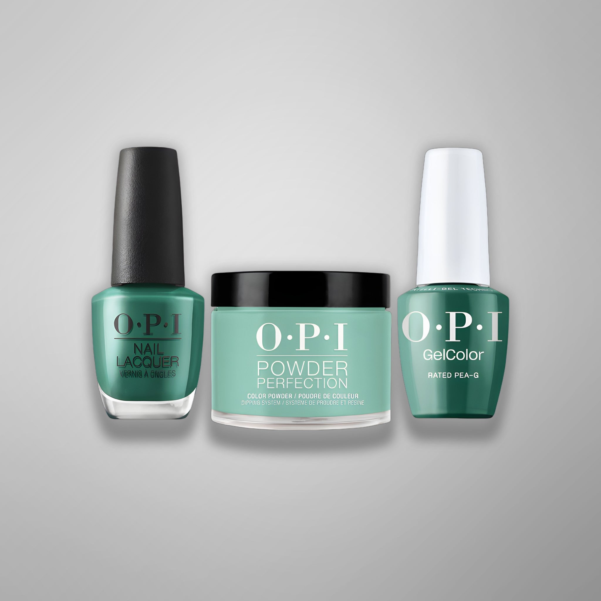 OPI Trio - Rated Pea-G H007