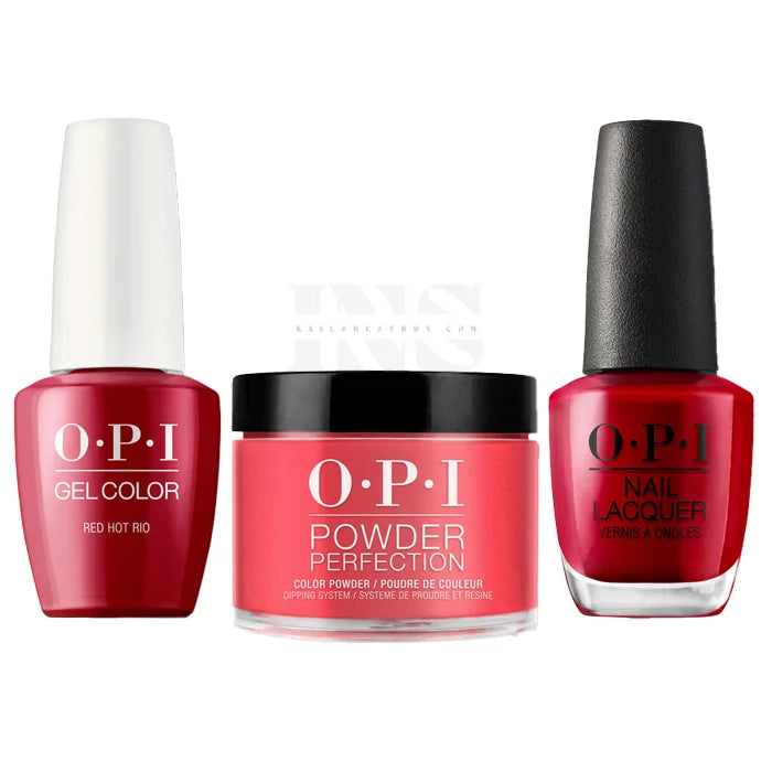 OPI Trio - Red Hot Rio A70