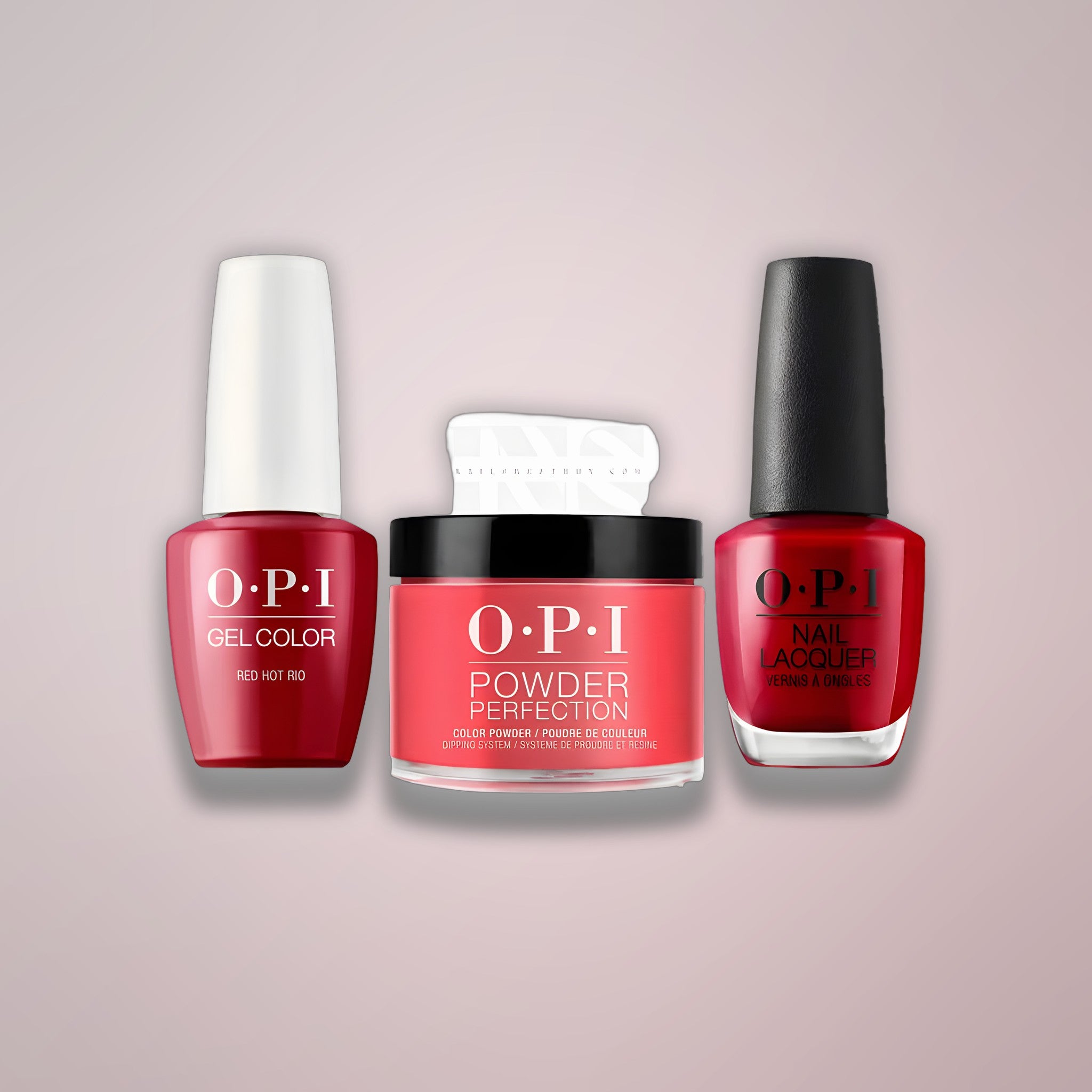 OPI Trio - Red Hot Rio A70