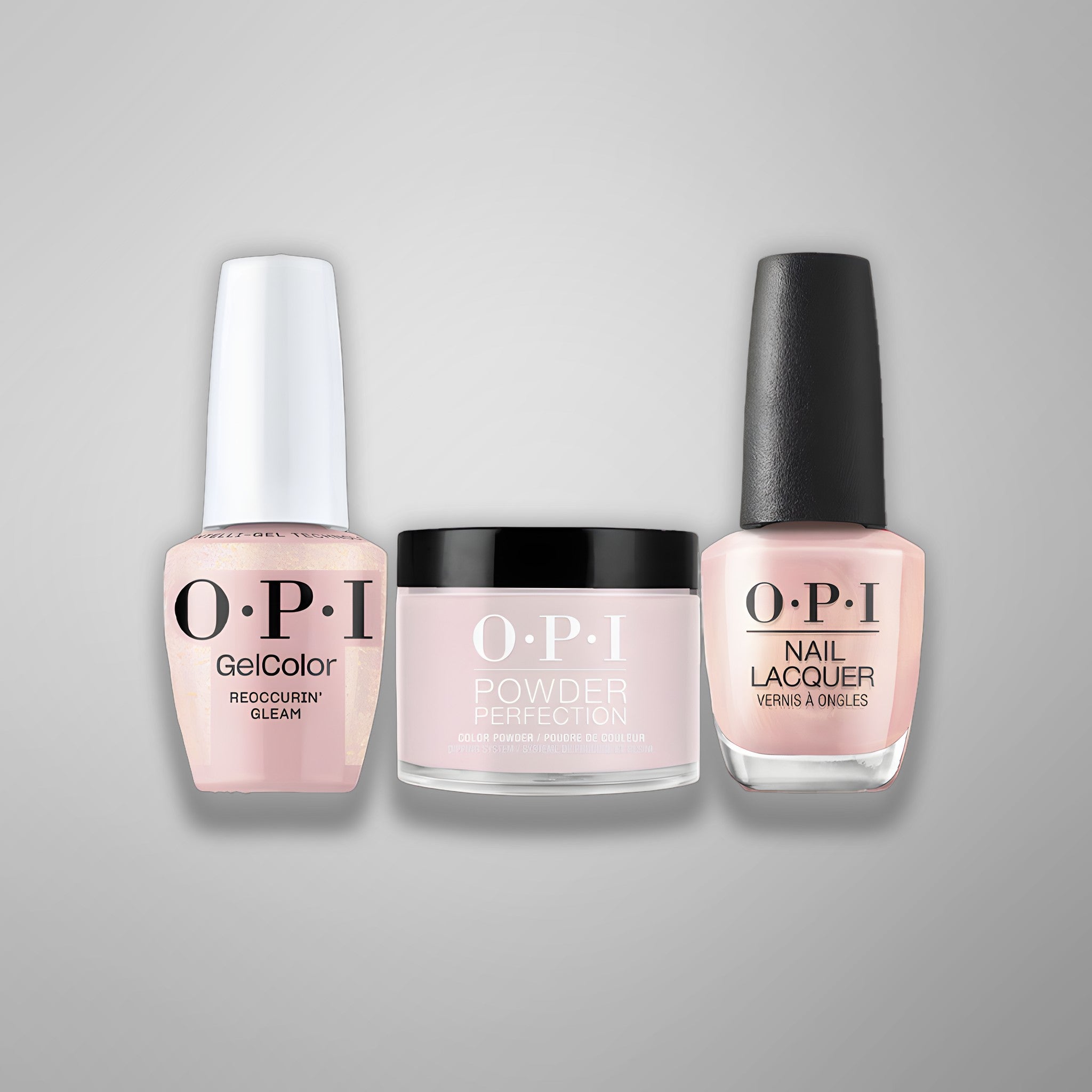 OPI Trio - Reoccurin' Gleam S039